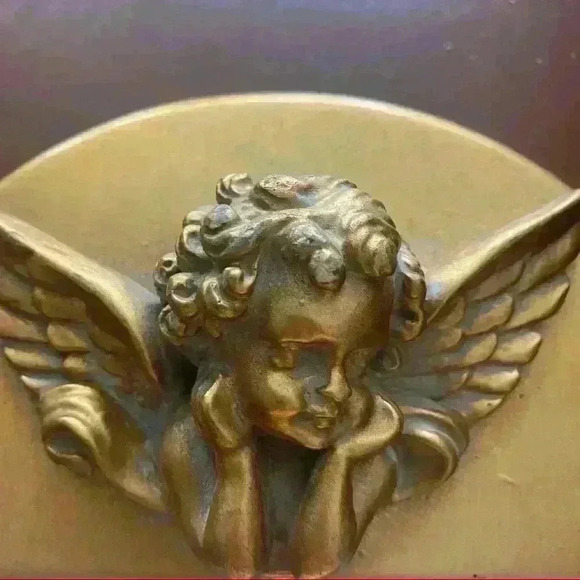 Antique gold mirror - Picture 2 of 12